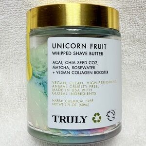 TRULY Unicorn Fruit Whipped Shave Butter - 2 oz